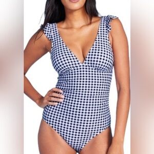 Kona Sol Elegant White Swimsuit